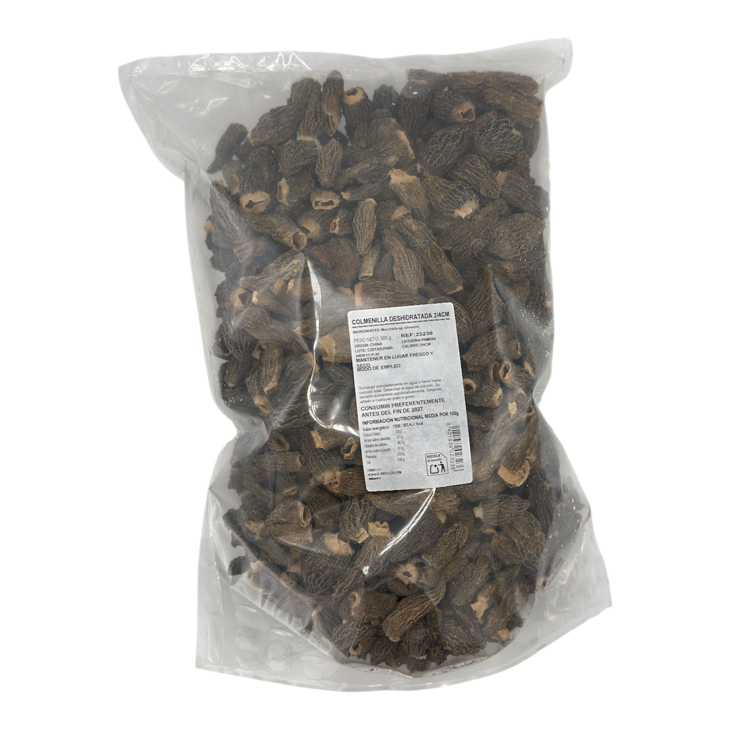 ⚪️ Morchelle Secche - 0.5KG (SPUGNOLE) - Nature King