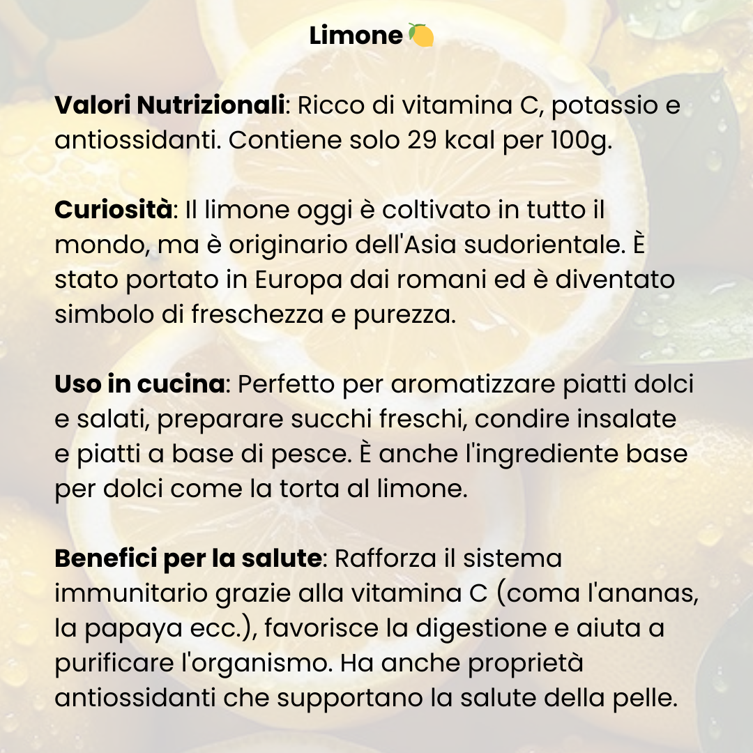 Limoni 0,25kg - Nature King