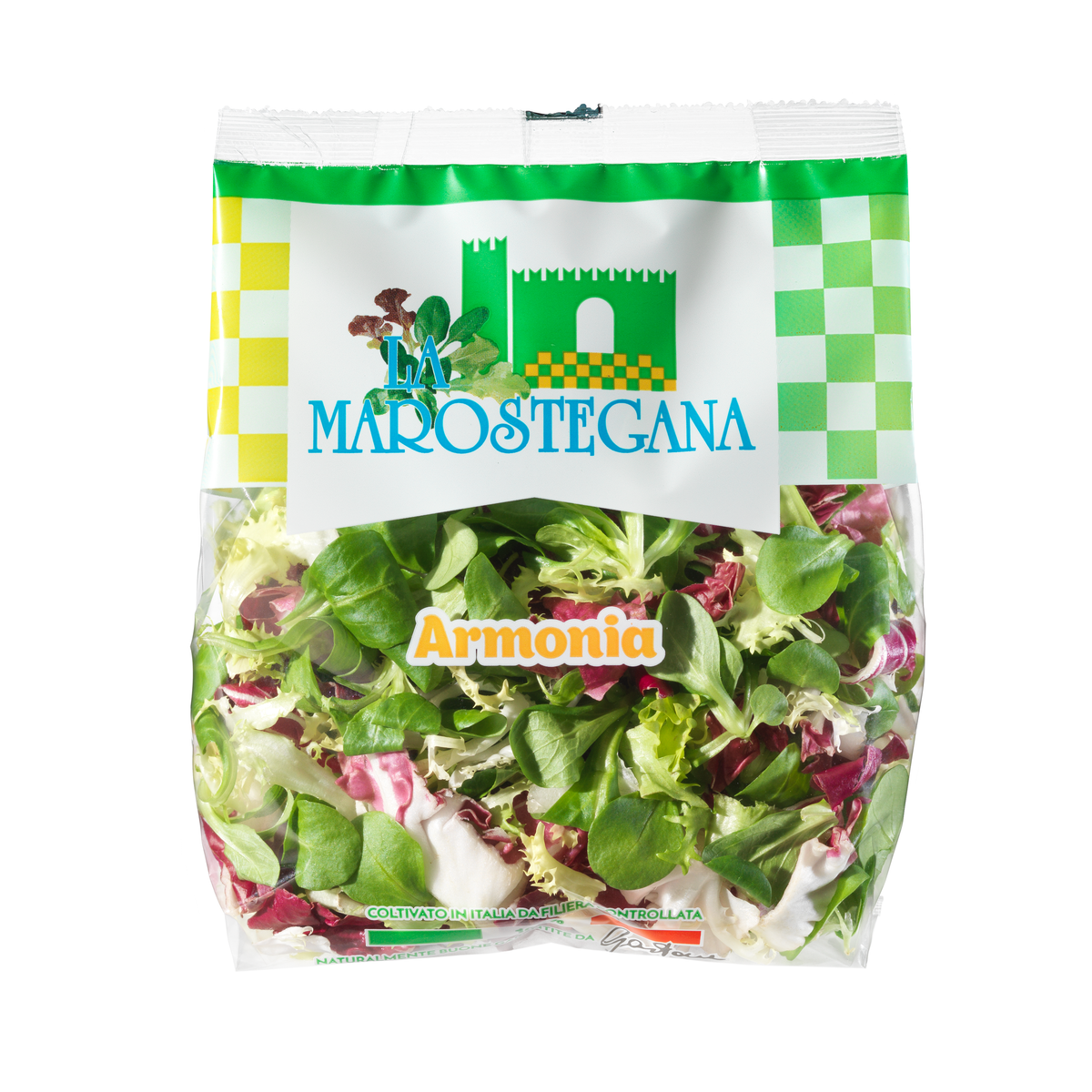 Insalata Armonia La Marostegana 180 gr, lavata e pronta all'uso