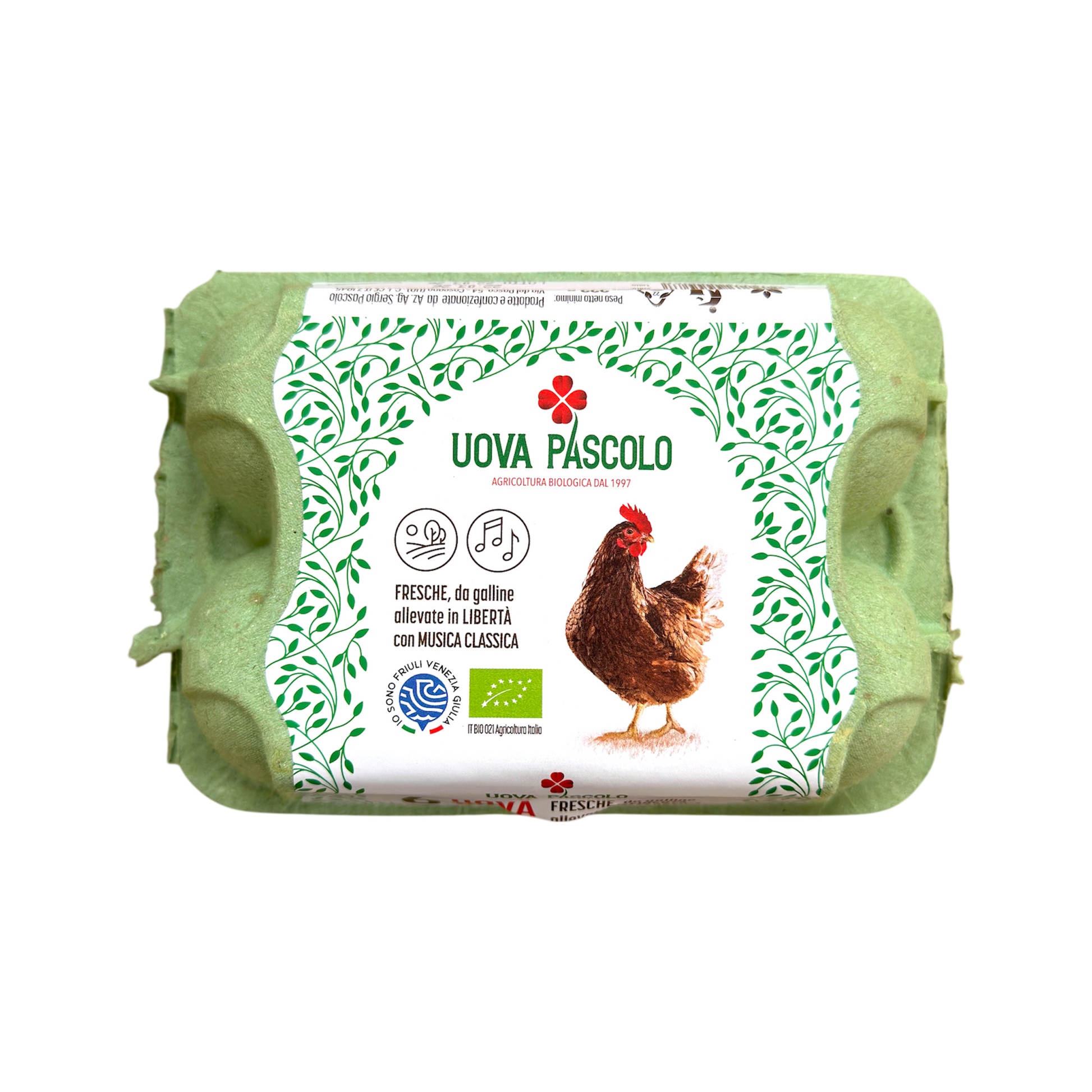 🥚 Uova Biologiche Fresche 6 Pezzi – Qualità Naturale - Nature King