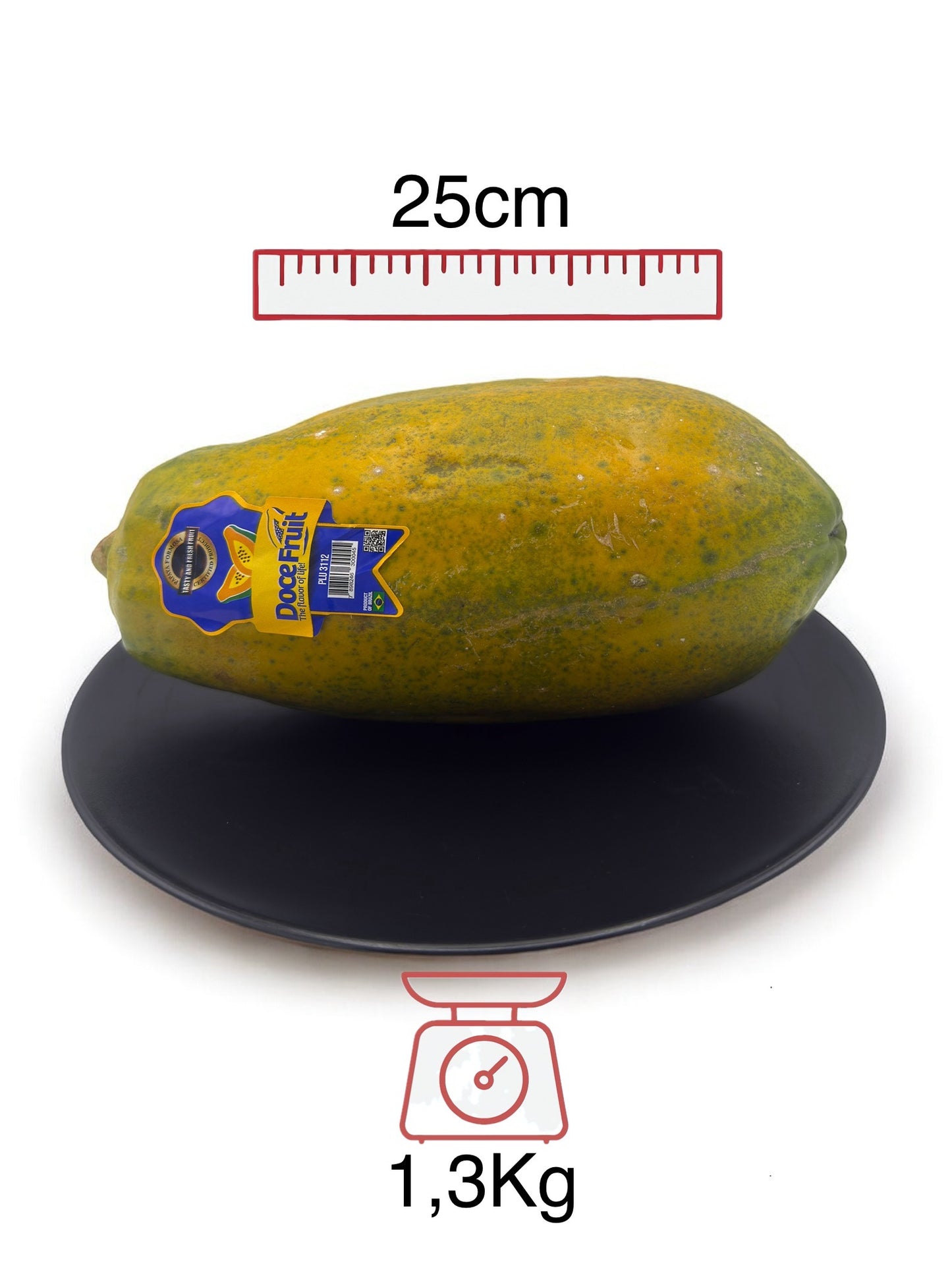 🟠 Papaya Formosa Tropicale – Calibro Medio da 1,3KG - Nature King