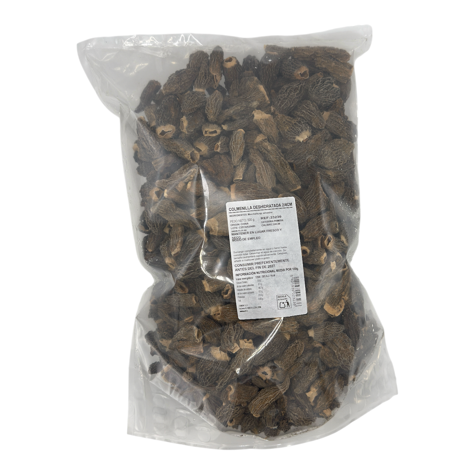 ⚪️ Morchelle Secche - 0.5KG (SPUGNOLE) - Nature King