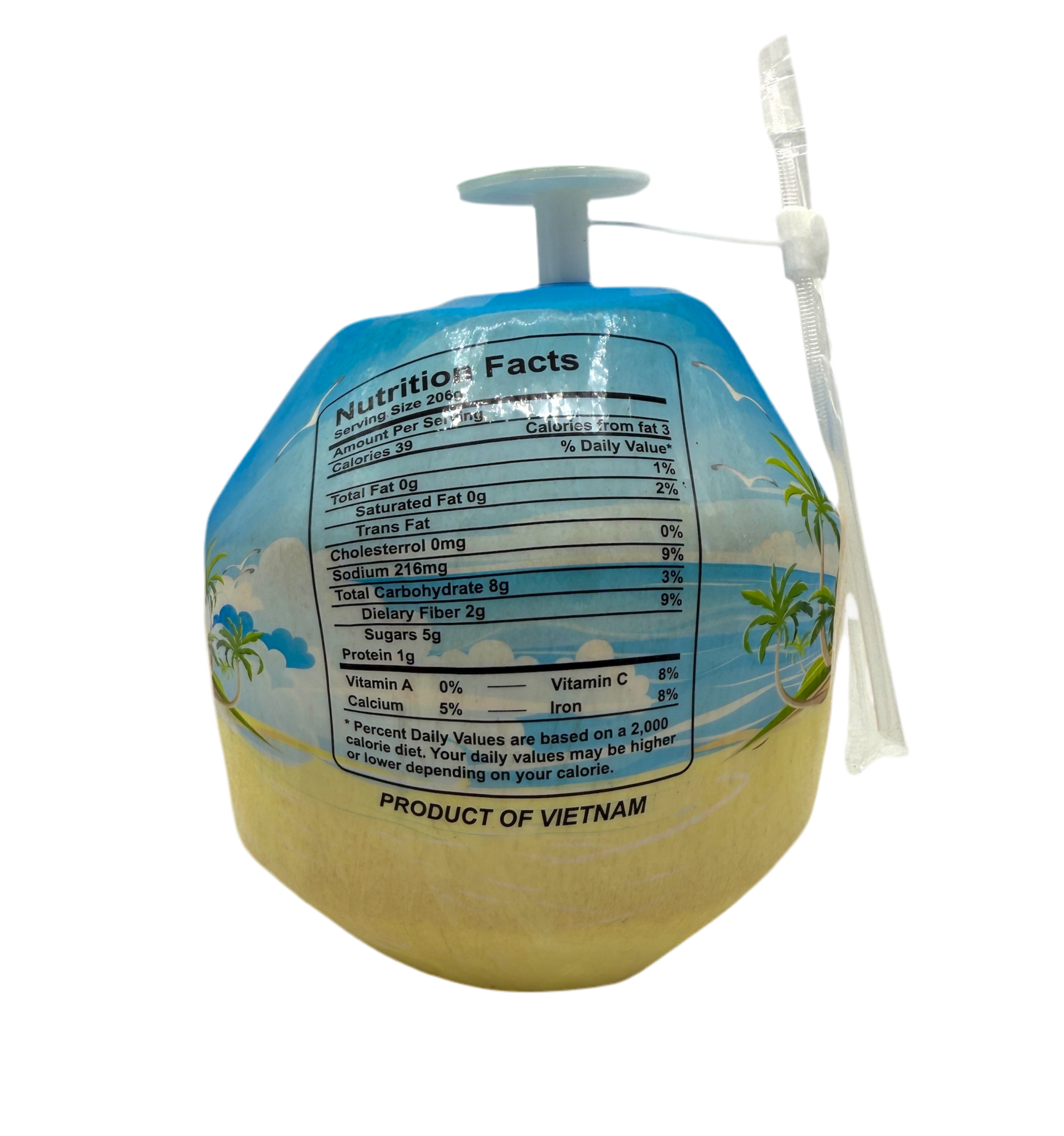 🟠 Cocco Tropicale da Bere – Fresh Young Coconut - Nature King