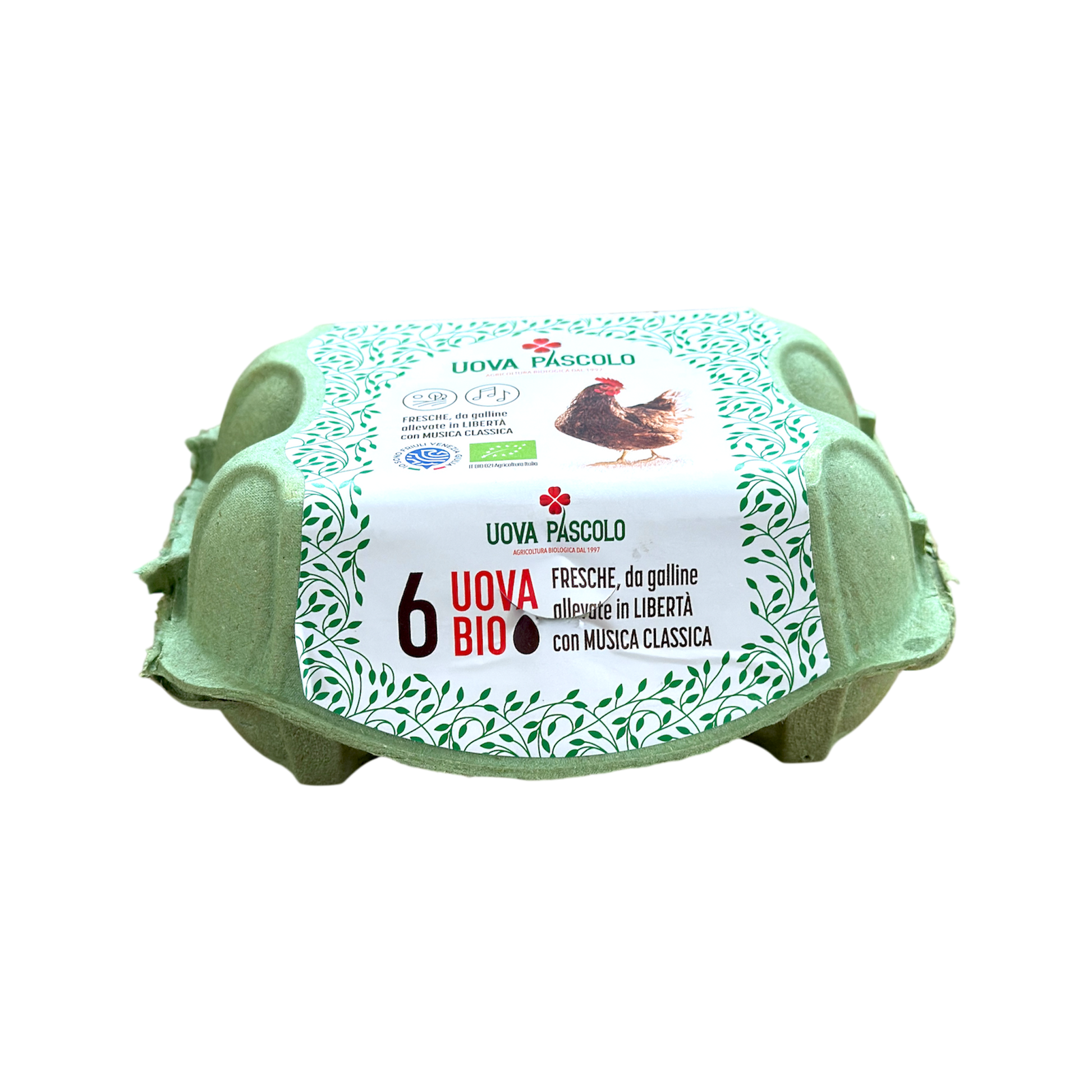 🥚 Uova Biologiche Fresche 6 Pezzi – Qualità Naturale - Nature King