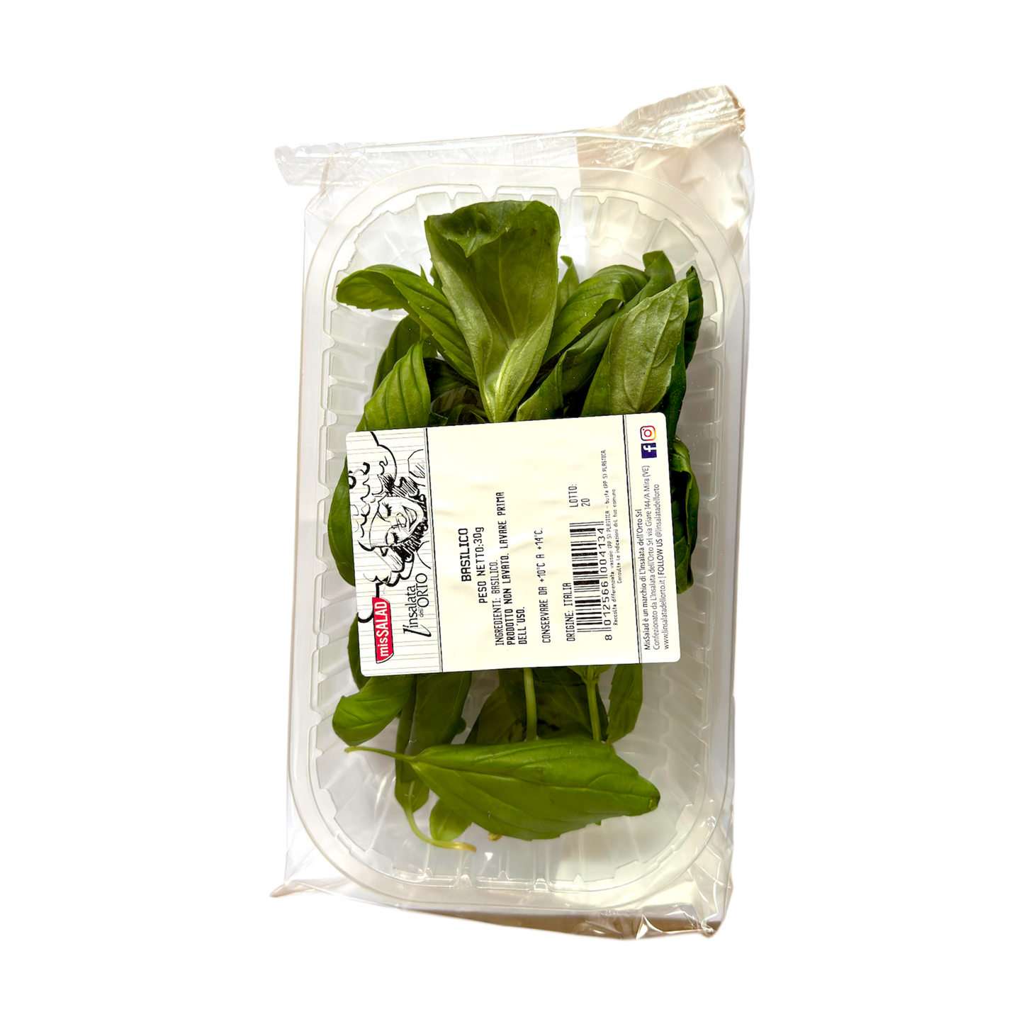 🟣 Basilico Confezionato 30GR - Nature King