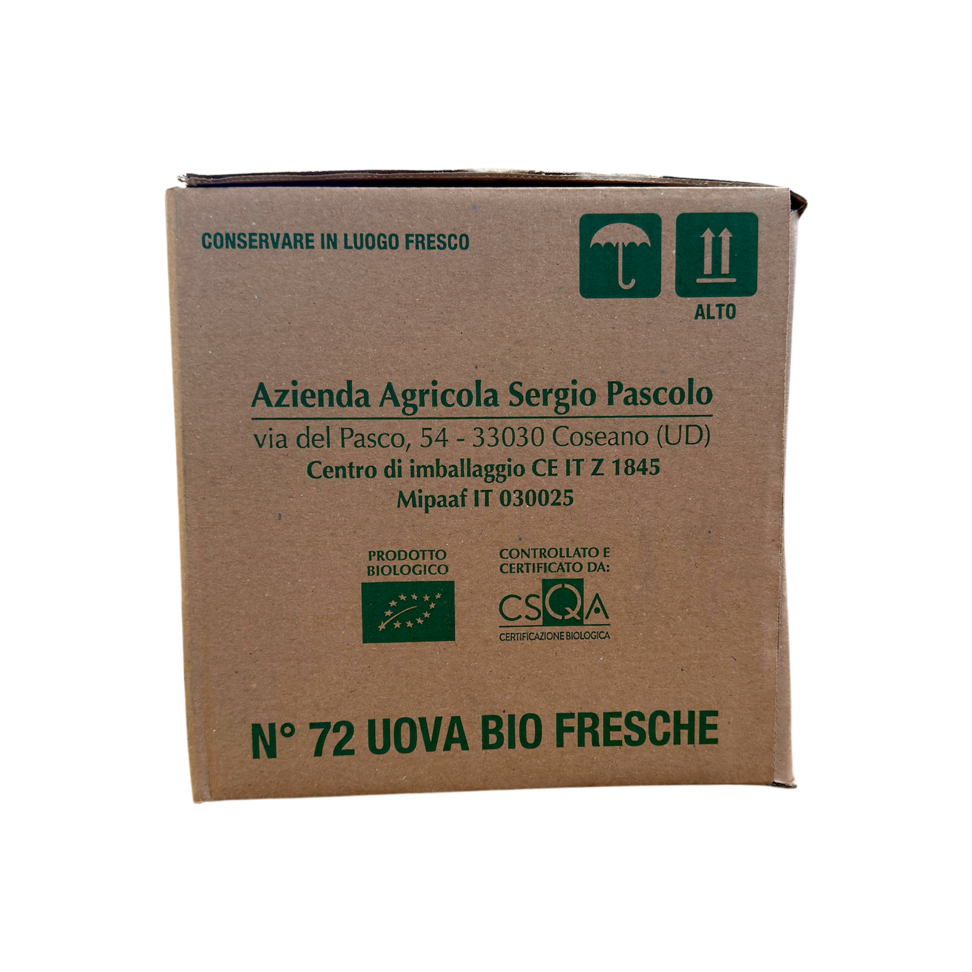 🥚 Uova Biologiche Fresche 6 Pezzi – Qualità Naturale - Nature King