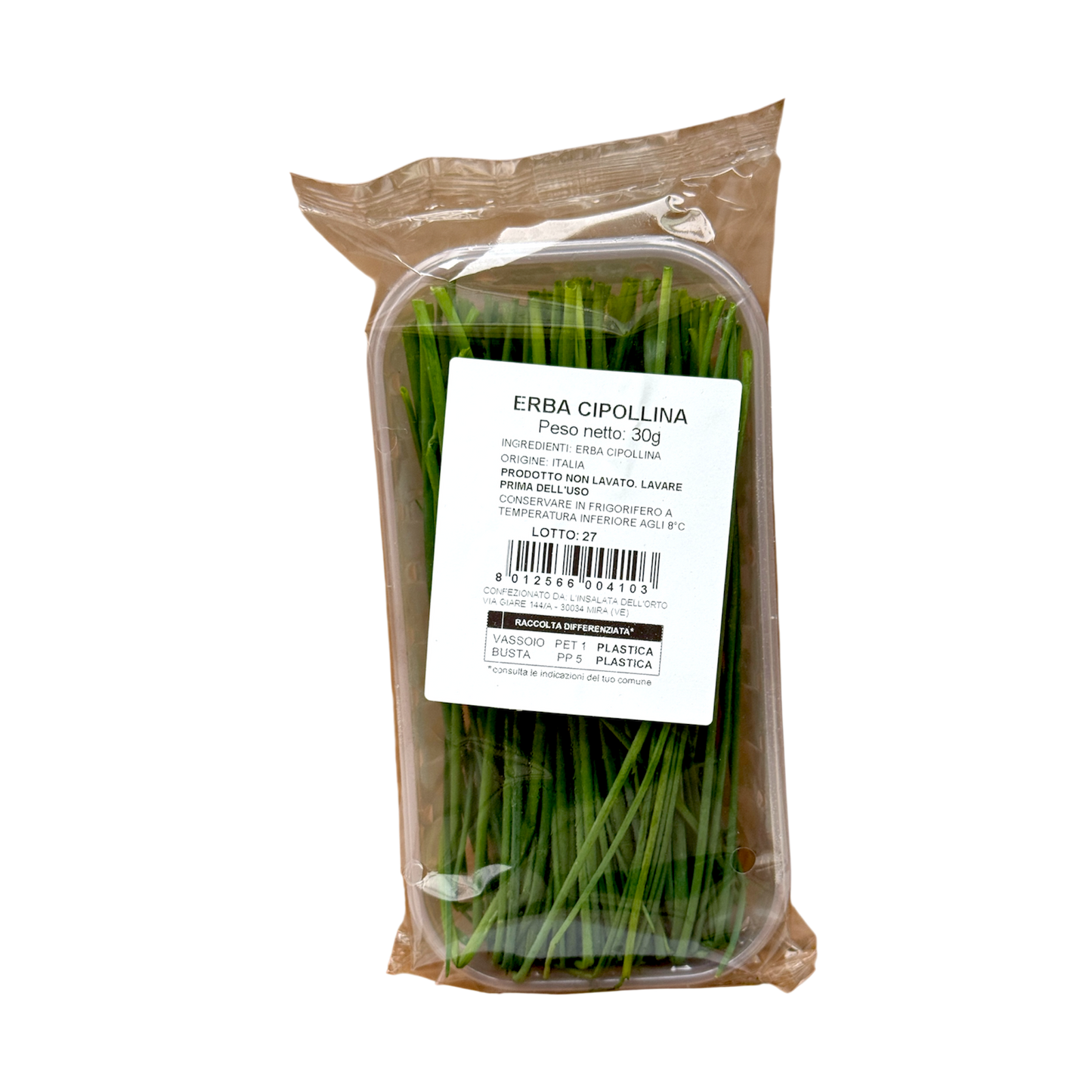 🟣 Erba Cipollina Fresca – 30GR - Nature King