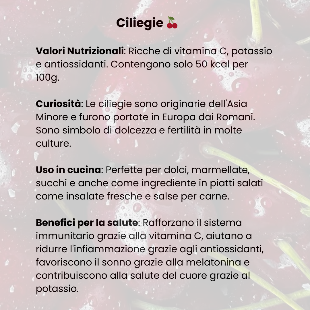 Ciliegie 0,5kg - Nature King