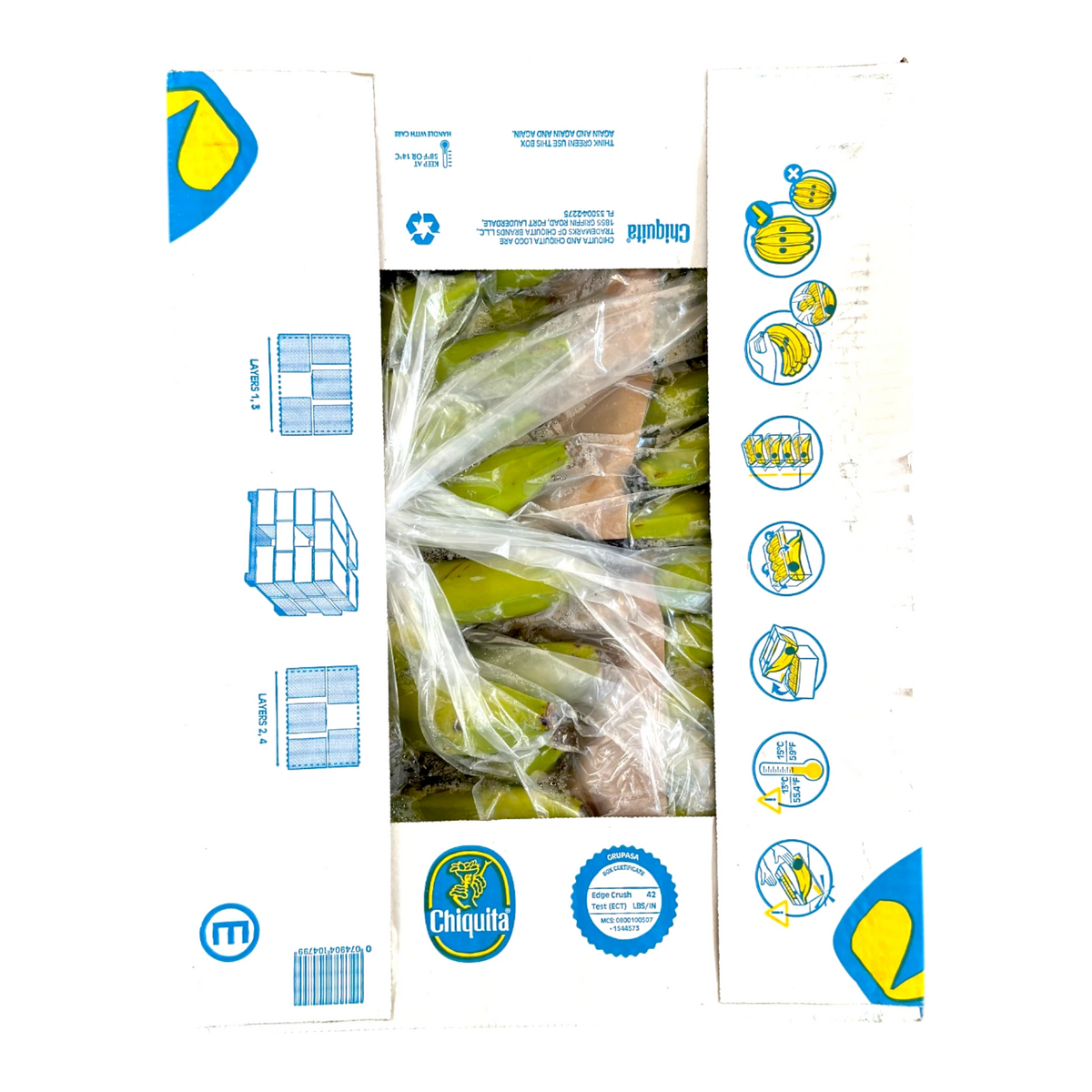 Banane Chiquita, variante casco ≈1,3 kg | Nature King ortofrutta Verona Rovigo