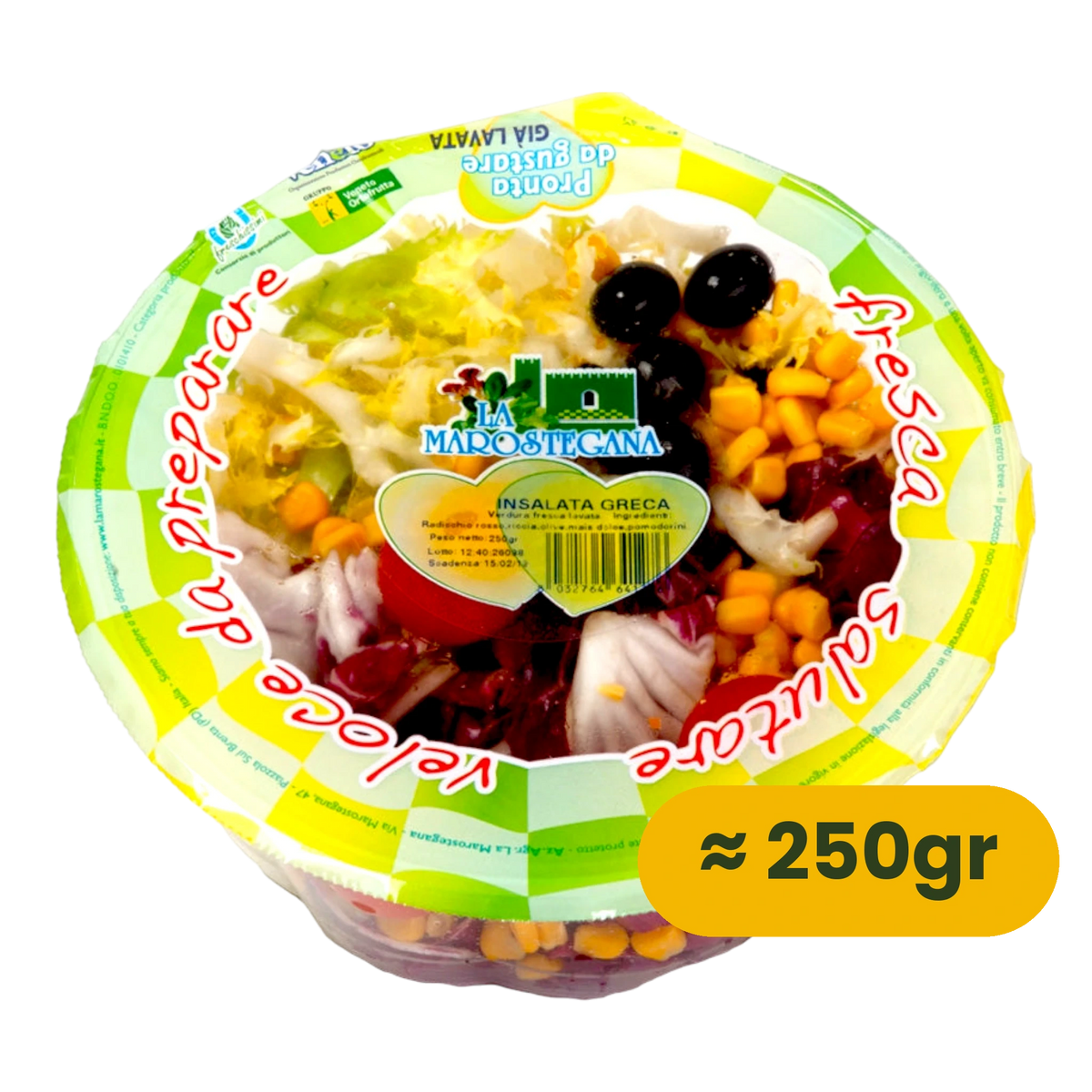 Ciotola singola Poker Greco La Marostegana da 250 gr