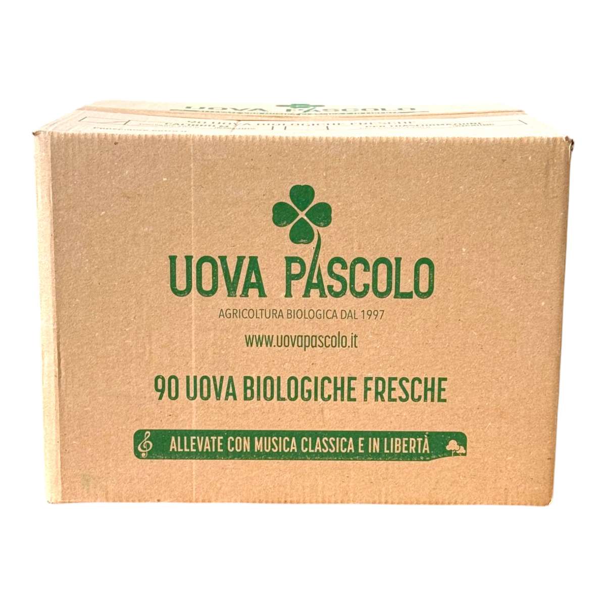 Uova biologiche Pascolo, cartone da 90 uova | Nature King